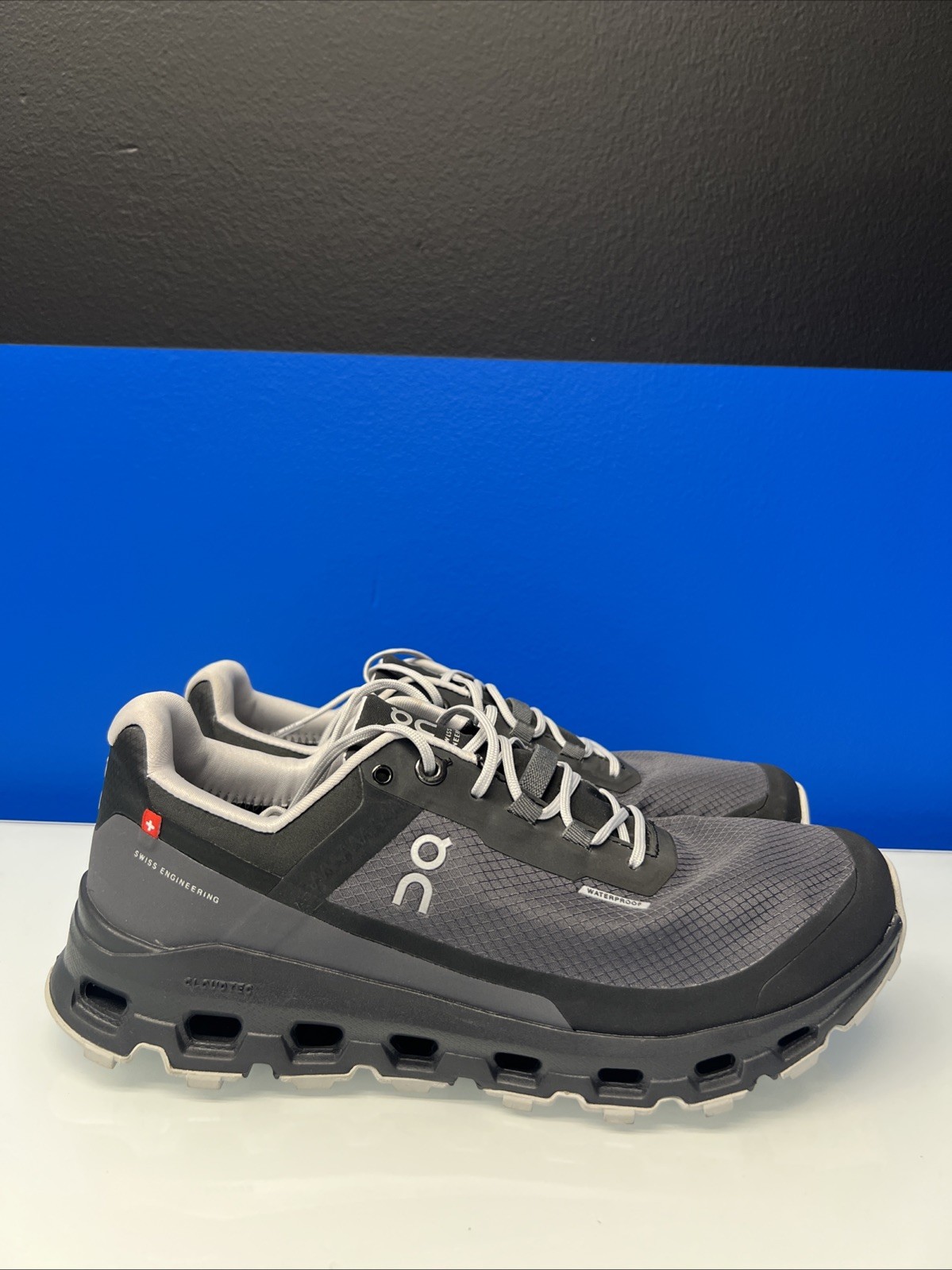 On Women’s Cloudvista Waterproof - Eclipse/Black … - image 1