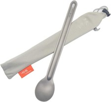 Long Handle Spork and Spoon Eco-Friendly Ultralight Portabale Flatware for 