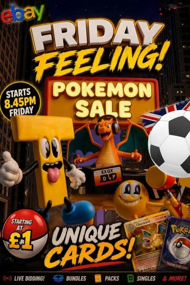 Pokemon Friday Feeling Chill Mad Mixer! Unique Cards! 💀