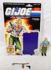 Vintage Chuckles V1 1986 GI Joe ARAH 3.75" Complete Figure Cardback File Card