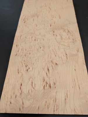 Bark Pocket Maple Guitar Drop Top Billet 24.25x8.375x13/16 Luthier Resaw Ready