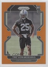 2021 Panini Prizm Rookie Orange 148/249 Trevon Moehrig Tre'von #393 qc6