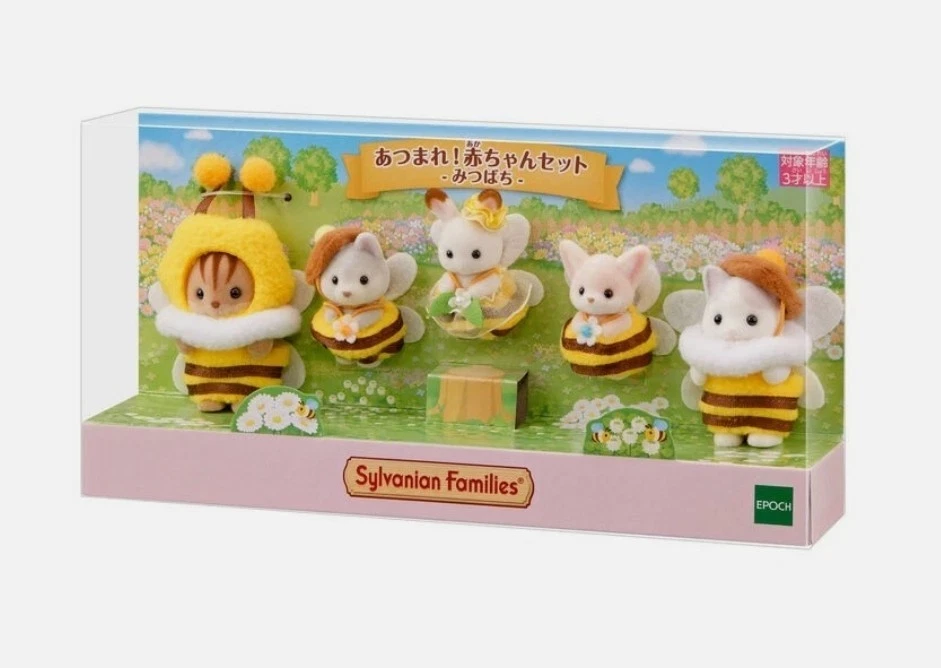 Sylvanian Families Gather Baby Honey Bee Set Calico Critters Japan New