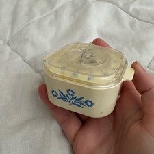 Vintage rare CorningWare cornflower kitchen t...