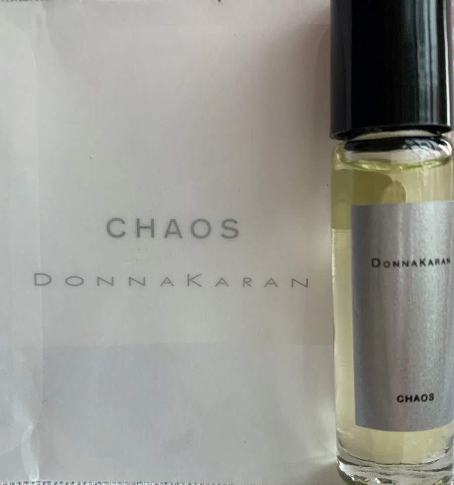 Chaos Donna Karan fragrance perfume oil RARE .024 Vintage Rare exquisite - Image 4 of 4
