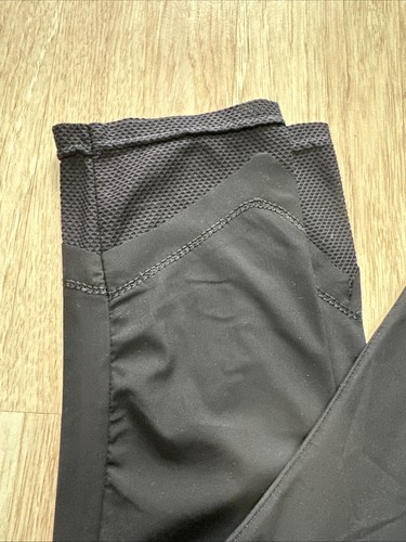 Sunlight Paris Workout Leggings Size T 2 French Mesh Detail - Picture 3 of 6