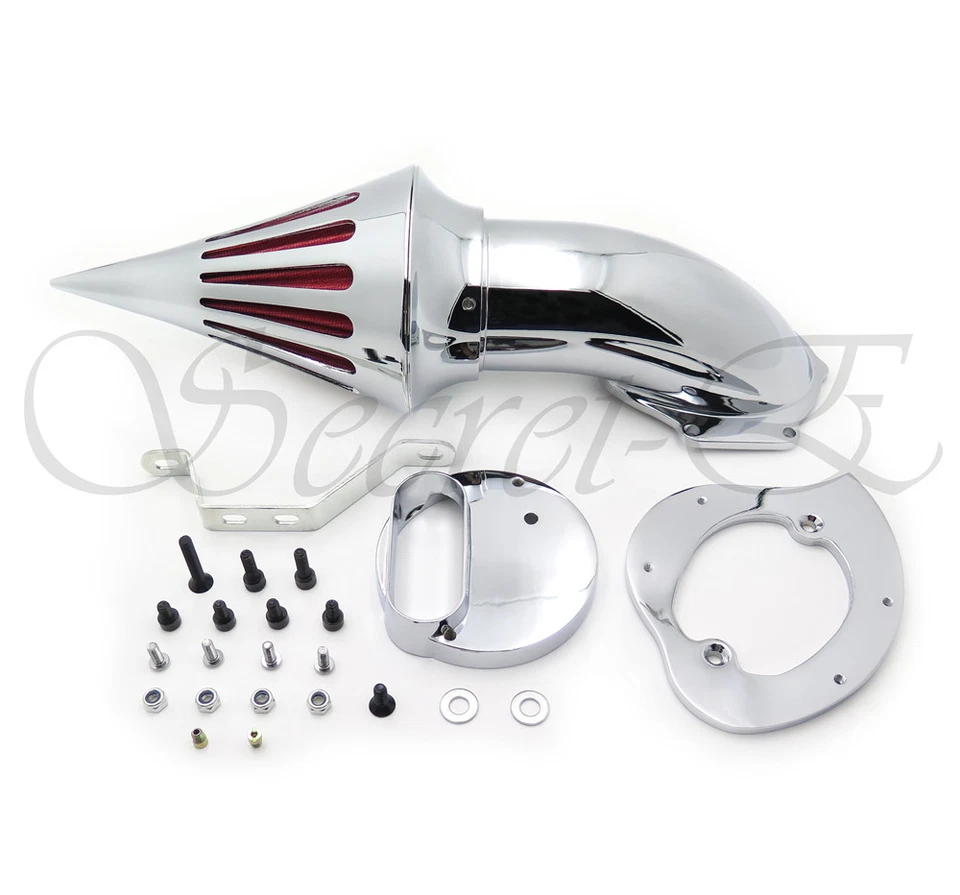 Kits de purificador de aire Spike para Yamaha V-Star 1100 Dragstar XVS1100 1999-2012 CROMO Foto 2 de 4
