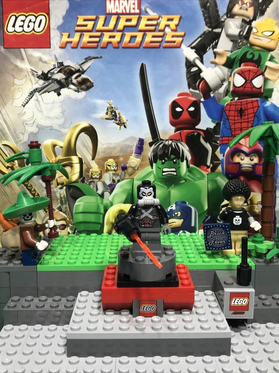 Lego Marvel Super Heroes Mini Figure Collection Series Crossbones Sh0262  2016