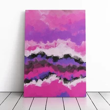 Closer To The Start Abstract Canvas Wall Art Print Framed Picture Home Decor