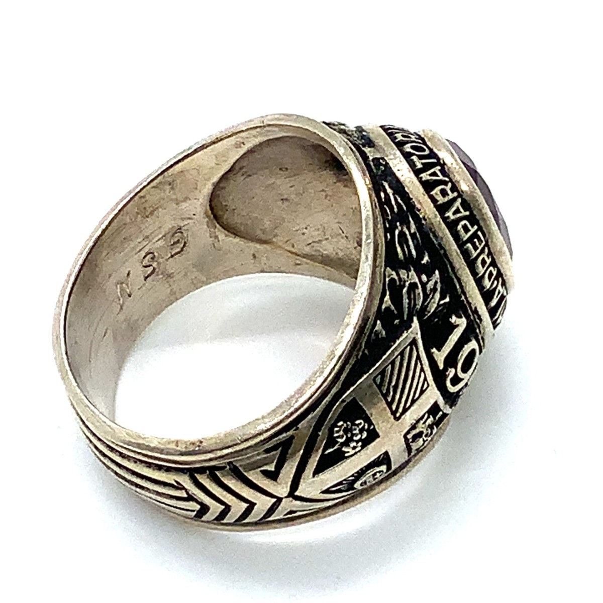 Vintage Signed Sterling Schola Preparatoria Sancti Joseph 1983