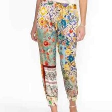 Johnny Was Otti Elsie Pull On Pants Silk Multi 2X; NWT