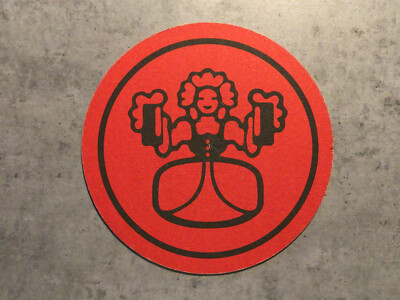 Trumer Pils Bierdeckel Coaster Beermat 