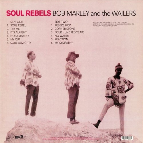 BOB MARLEY AND THE WAILERS Soul Rebels *SEALED* Vinyl LP - Picture 2 of 2