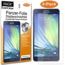 3x Panzerfolie Display Schutzfolie für Samsung Galaxy A7 (2015)