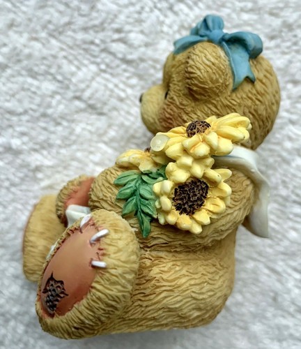 Cherished Teddies ~ BROWN-EYED SUSAN ~ "Coming Up Roses" 1996 Vintage 202894 MIB Neu in OVP - Bild 2 von 9