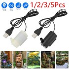 Mini Wasserpumpe Tauch Pumpe Micro Motorpumpe DC 5V USB für Bewässerung Pflanzen