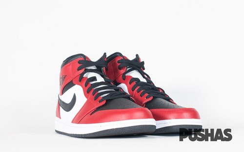 Air Jordan 1 Mid 'Chicago Black Toe' GS | eBay