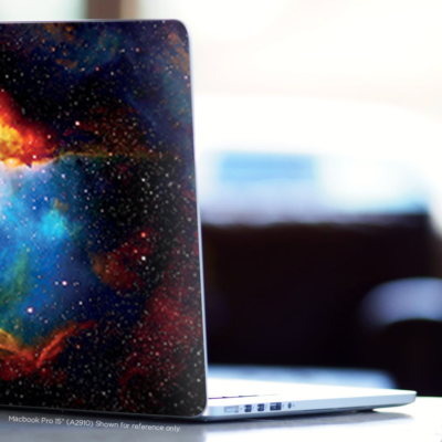 Skin Déco Itsaskin Pour MacBook Air Retina 13" - Gaz Spatiaux Colorés - Vinyle USA