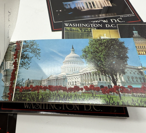 Vintage Washington DC Postcard Lot of 40+ DC, Whitehouse, Presidential Landmarks - Picture 8 of 13