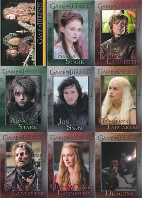 2013 Cryptozoic GAME OF THRONES Season 2 BASE (#1-88) Pick From List