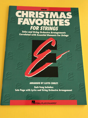 Christmas Favorites For Strings, Essential Elements, Violin, Lloyd Conley