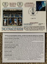 Manchester City v Chelsea 2019 Dawn First Day Cover