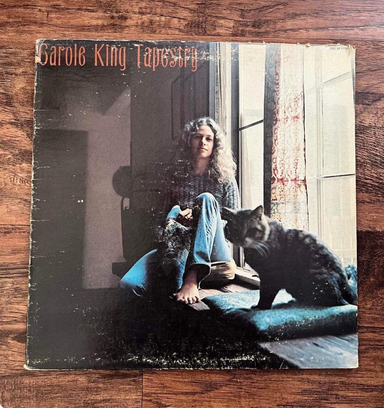 Framed Carole King Tapestry Vinyl Album Art