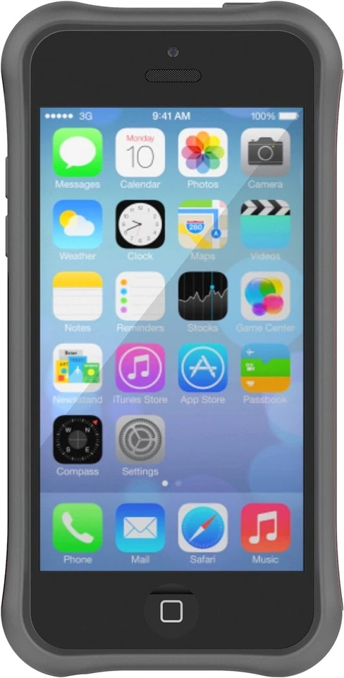 Ballistic Aspira Series Case for Apple iPhone 5c, Black/Charcoal, 34.99 - Image 2 of 4