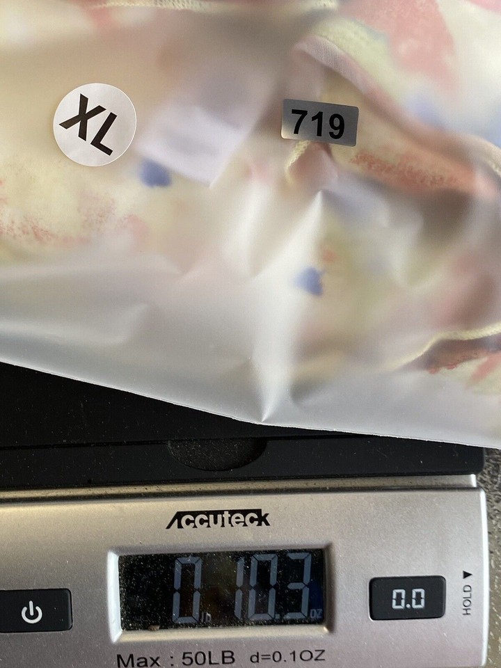 Coldwater Creek Top Womens XL Yellow Red Blue Floral V Neck Stretch