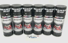 Duplicolor De1635-6 Pack Engine Enamel With Ceramic Semi Gloss Black Color- 12oz Duplicolor De1635-6 Pack Engine Enamel With Ceramic Semi Gloss Black Color- 12oz