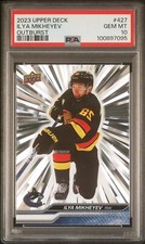 2023 Upper Deck Ilya Mikheyev Outburst #427 PSA 10 Pop 1