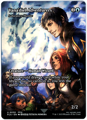 Vana'diel Adventurers - Laboratory Maniac (Showcase) 0030 - Final Fantasy - MTG