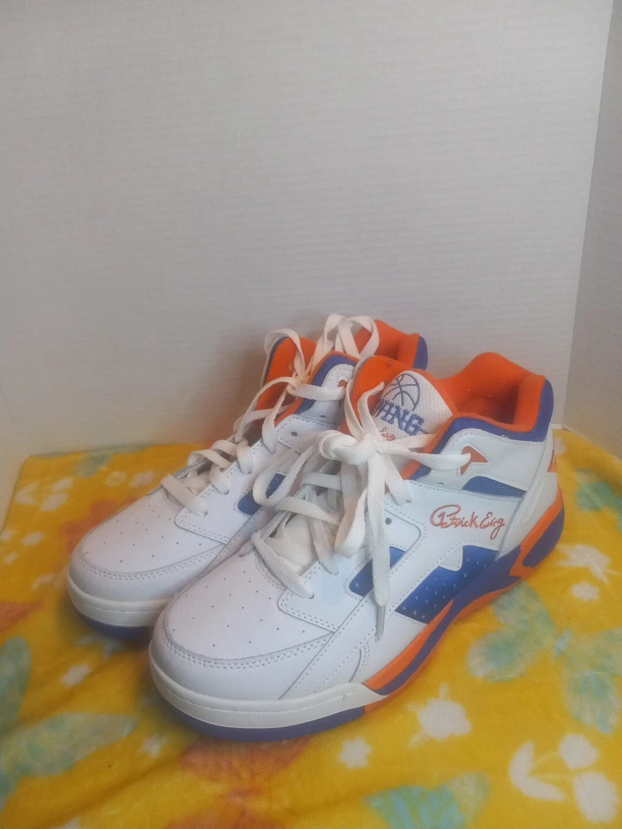 Patrick ewing shop shoes orange