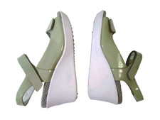 Sandalias Con Cuña Para Mujer AMARPIES ABZ26556 Bronce En