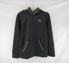 PUMA Kids Youth Athletic Hooded Pullover Sweatshirt Size L 14-16  B259