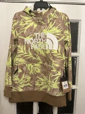 Womens The North Face Tekno Ski Active Hoodie Pullover  Paintbrush SZ S $130