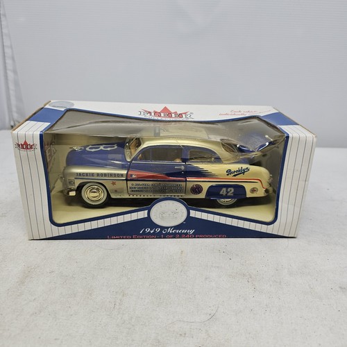 2002 Fleer Collectibles 124 Baseball Diecast "1949 Mercury" Jackie