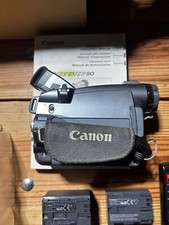 Canon ZR85 Mini DV Camcorder Working W/power cord