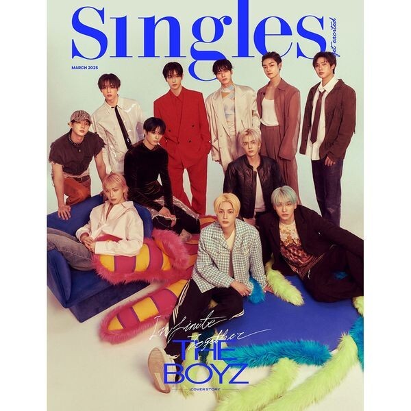 The boyz Singles Korea march 2025 03 Cover Whole Magazine