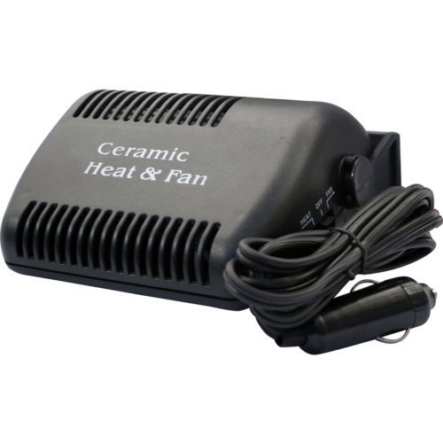 12V CAR PORTABLE CERAMIC HEATER FAN IN DEFROSTER DEMISTER