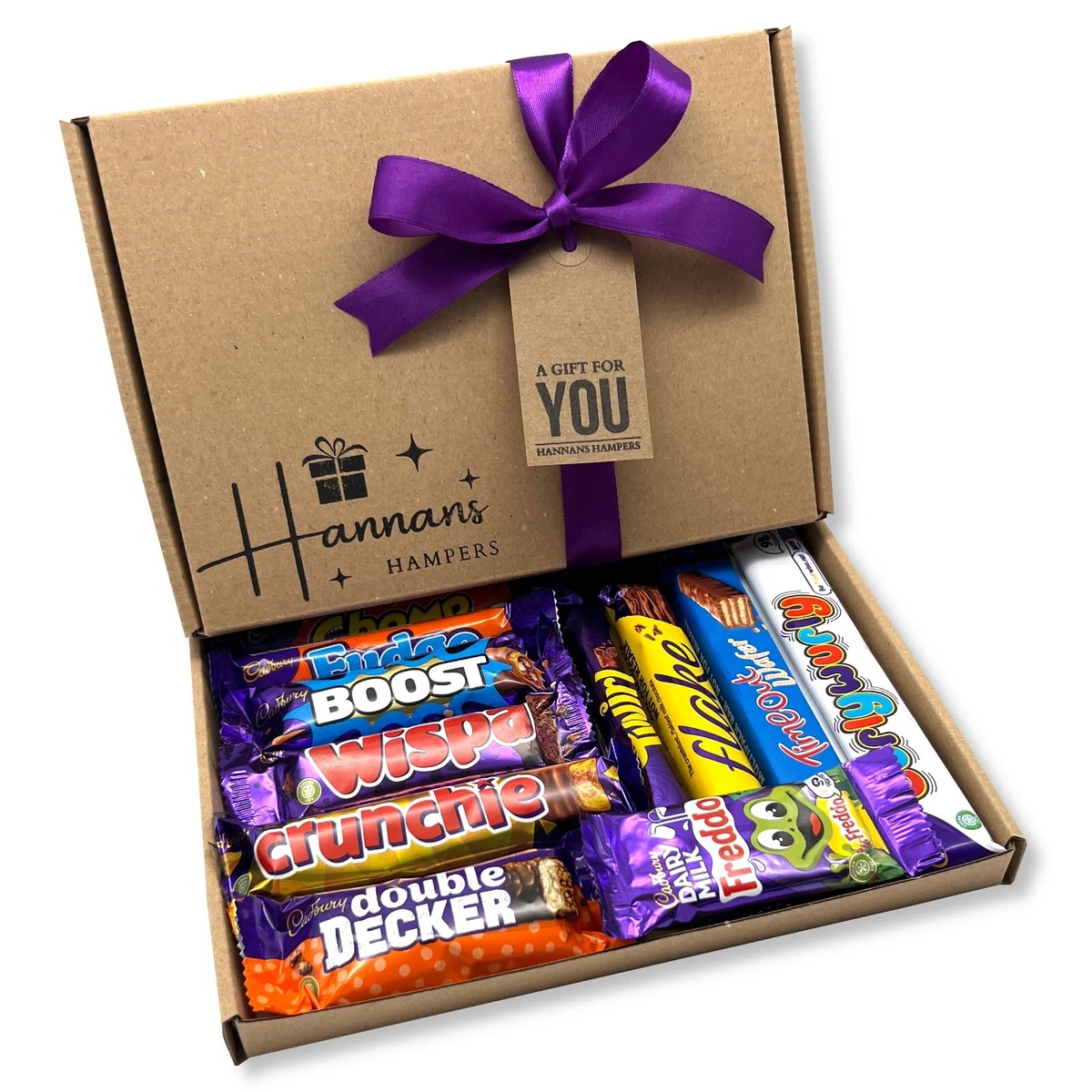 Cadbury Chocolate Hamper Personalised Gift Box Birthday Valentines