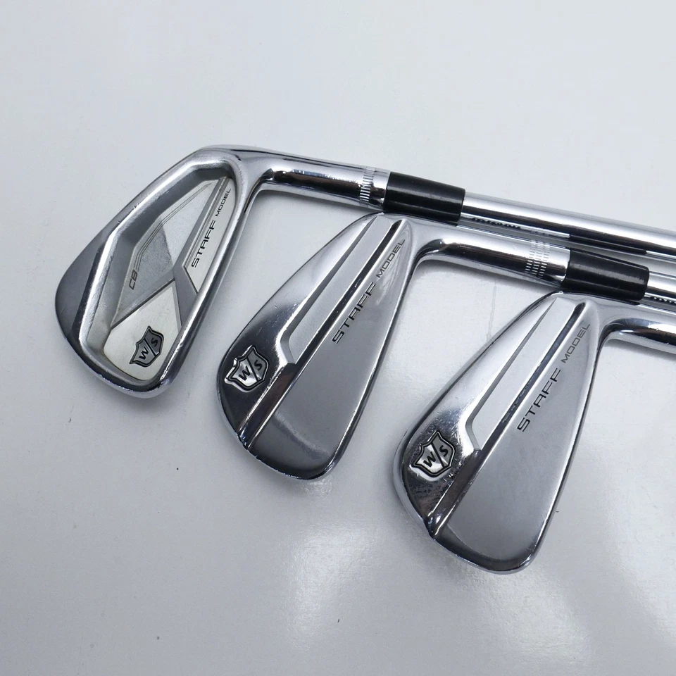 Used Wilson Staff Model CB & MB Combo Set Iron Set / 5 - PW / X-Stiff Flex - Image 4 of 4