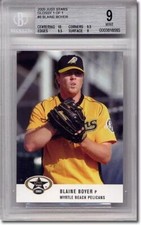 2005 Blaine Boyer Rookie Glossy Tiffany RC BGS 1/1