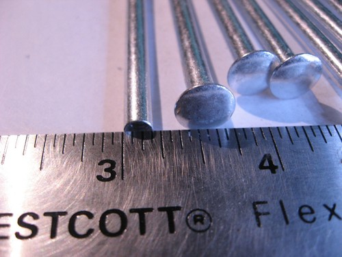 Chicago Screw Blind Post 2-1/2" Aluminum Without Fastener Mate - NOS Qty 10 - Imagen 4 de 4