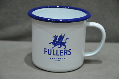 Fullers Chiswick London Classic Fuller's Emaille Becher Retro Tasse Weihnachtsgeschenk Neu