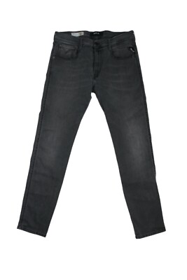Replay Anbass Hyperflex - M914Y - Jeans Herren - W32 L32 - grau - Top Denim