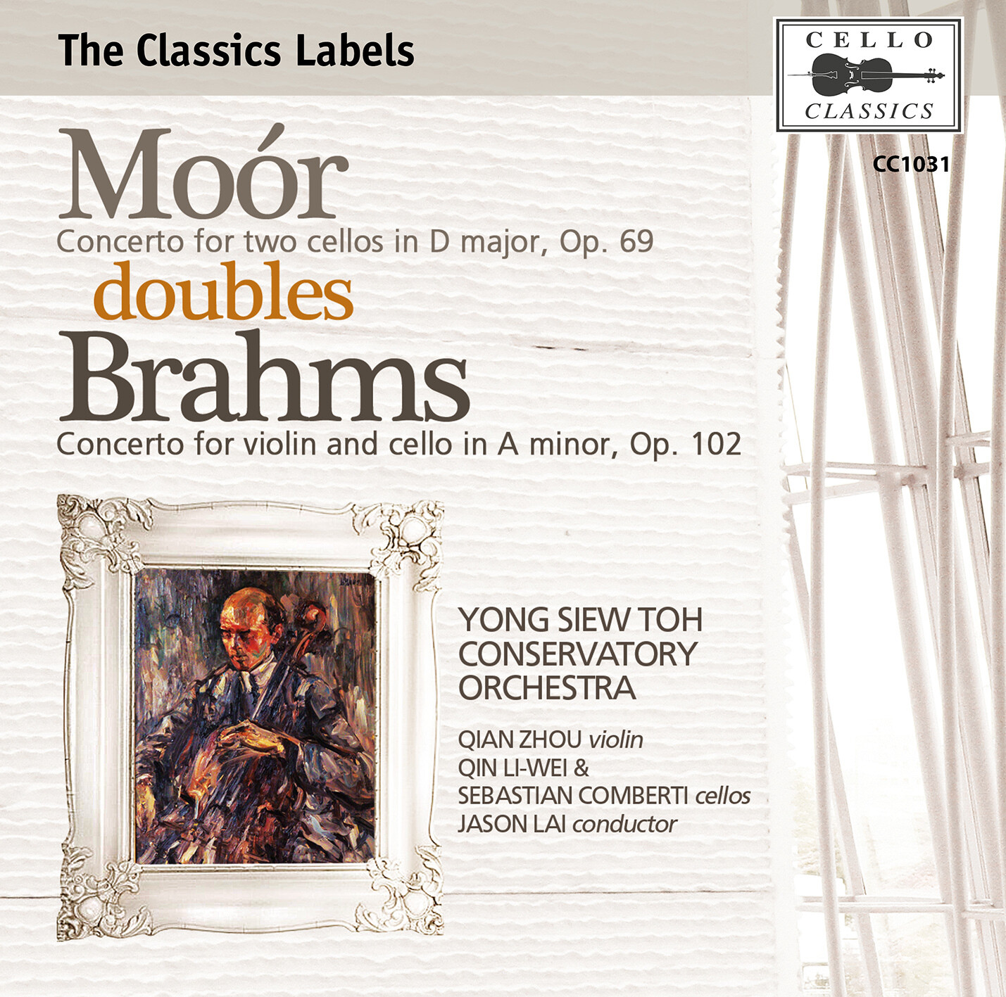 Emanuel Moor Moór/Brahms: Doubles (CD) Album