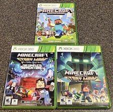 Minecraft Video Game Bundle for XBOX 360 - FULLY TESTED with FREE SHIPPING!!