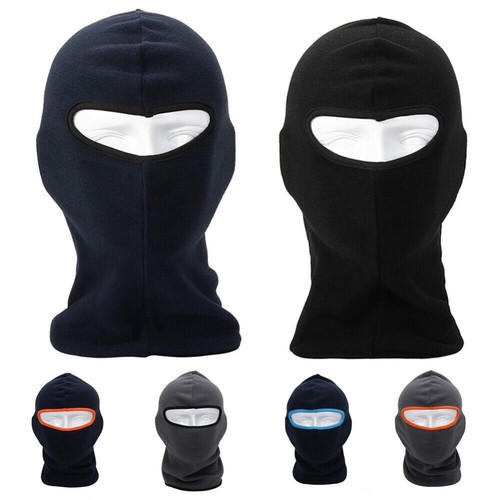 Warmth Fleece Balaclava Full Face Mask Neck Gaiter Cycling Hiking for Men women - Picture 2 of 22