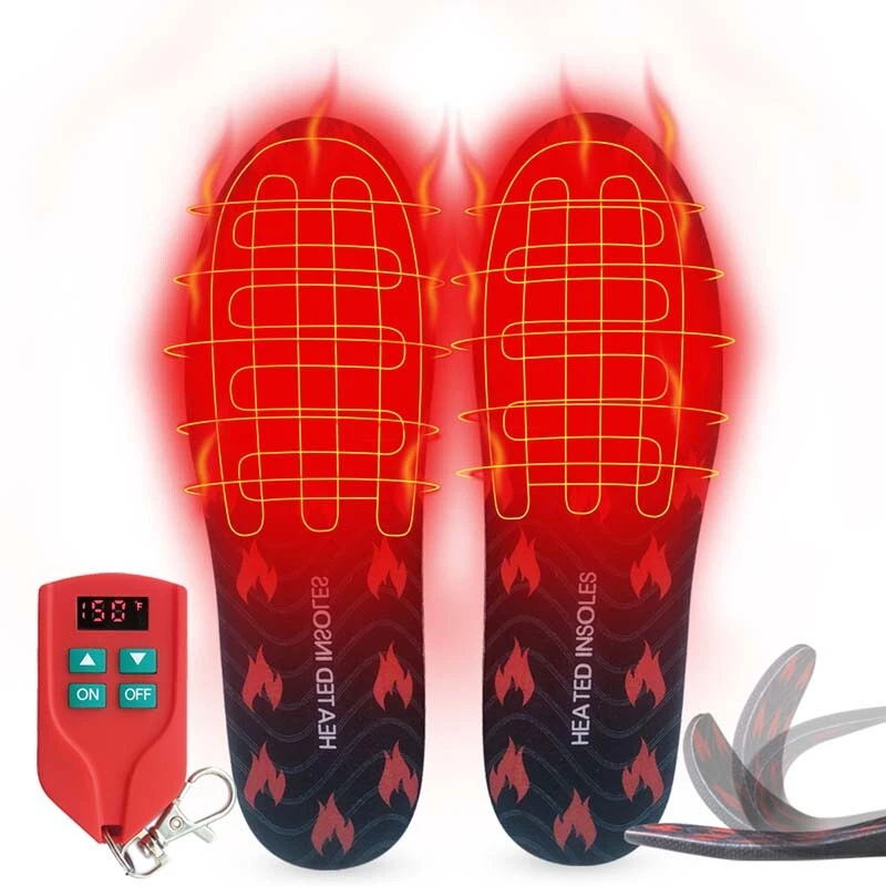 Rechargeable foot warmers heated insoles sale